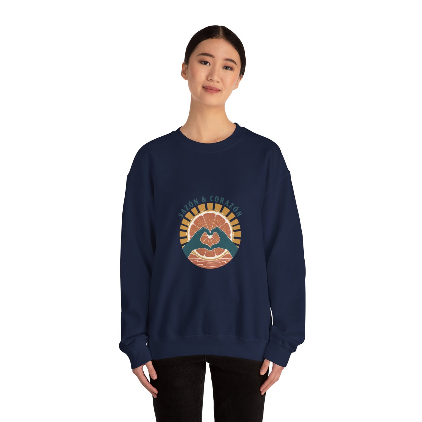 Laundry Pile Humor Crewneck Sweatshirt | lazy laundry design, washing machine meme
