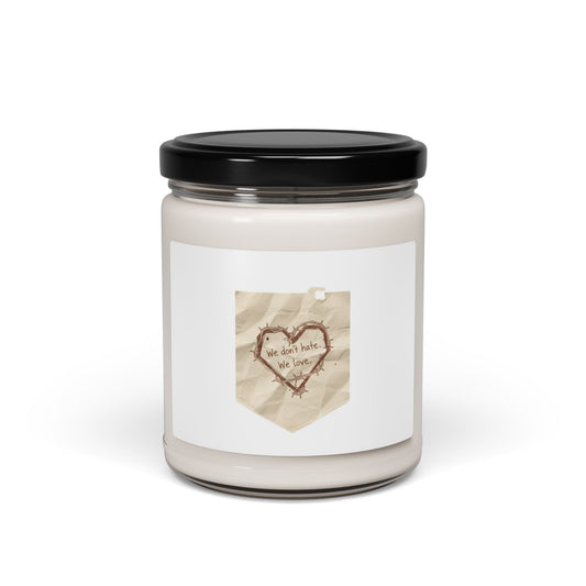handwritten marker heart doodle candle | soy jar candle, marker scribble design