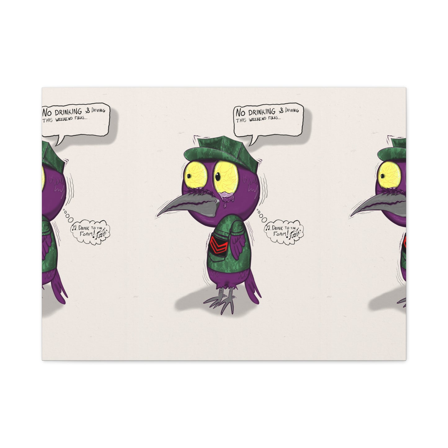 Matte Canvas, Stretched, 1.25"