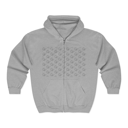 Hoodie - Cumquat Vibes Support QR Code Artistic Sweatshirt