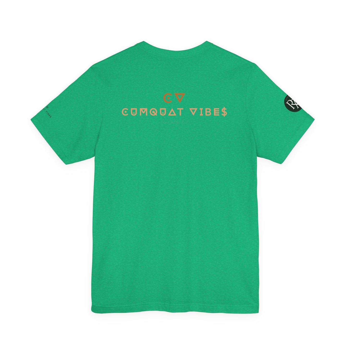 Unisex Jersey Tee - Cumquat Vibes Real Feel