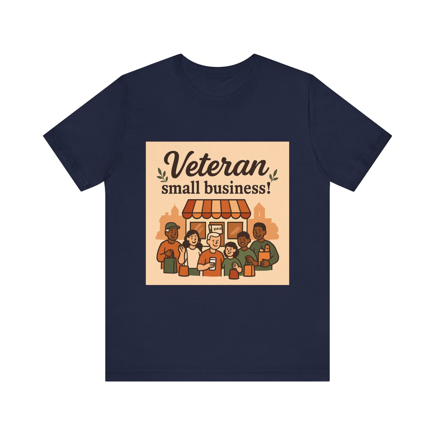 Veteran Small Business Tee — Support Veteran-Owned Shops