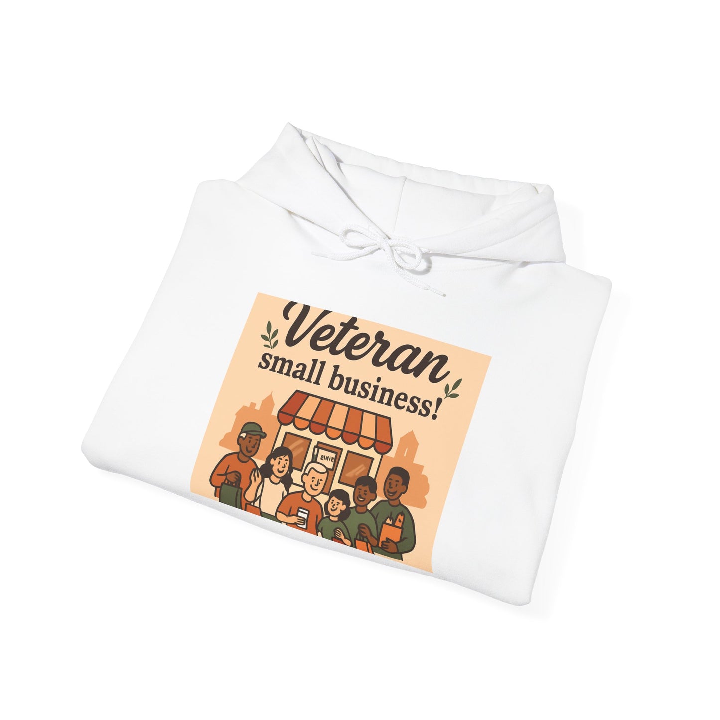 Veteran Small Business Hoodie — Support Veteran-Owned Shops