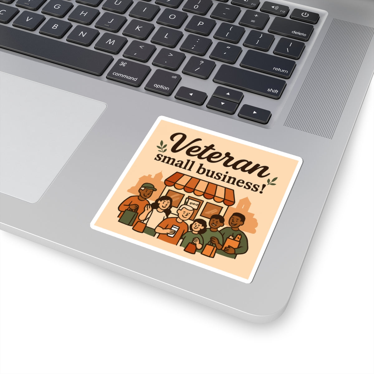Veteran Small Business Sticker — Support Local Veteran-Owned Shops