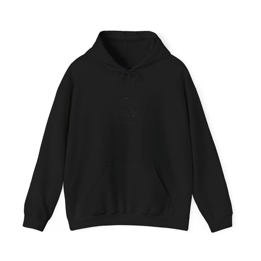 Minimal Hand-Drawn Doodle Hoodie | Line Drawing Sketch Art