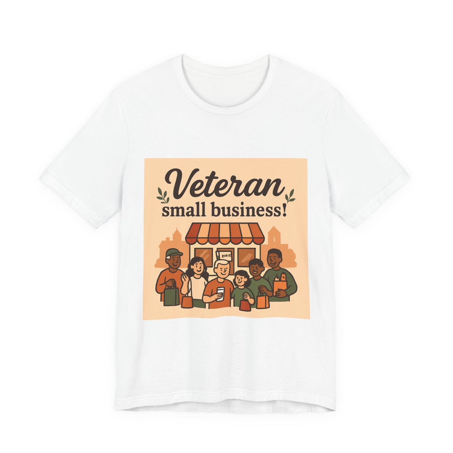 Veteran Small Business Tee — Support Veteran-Owned Shops