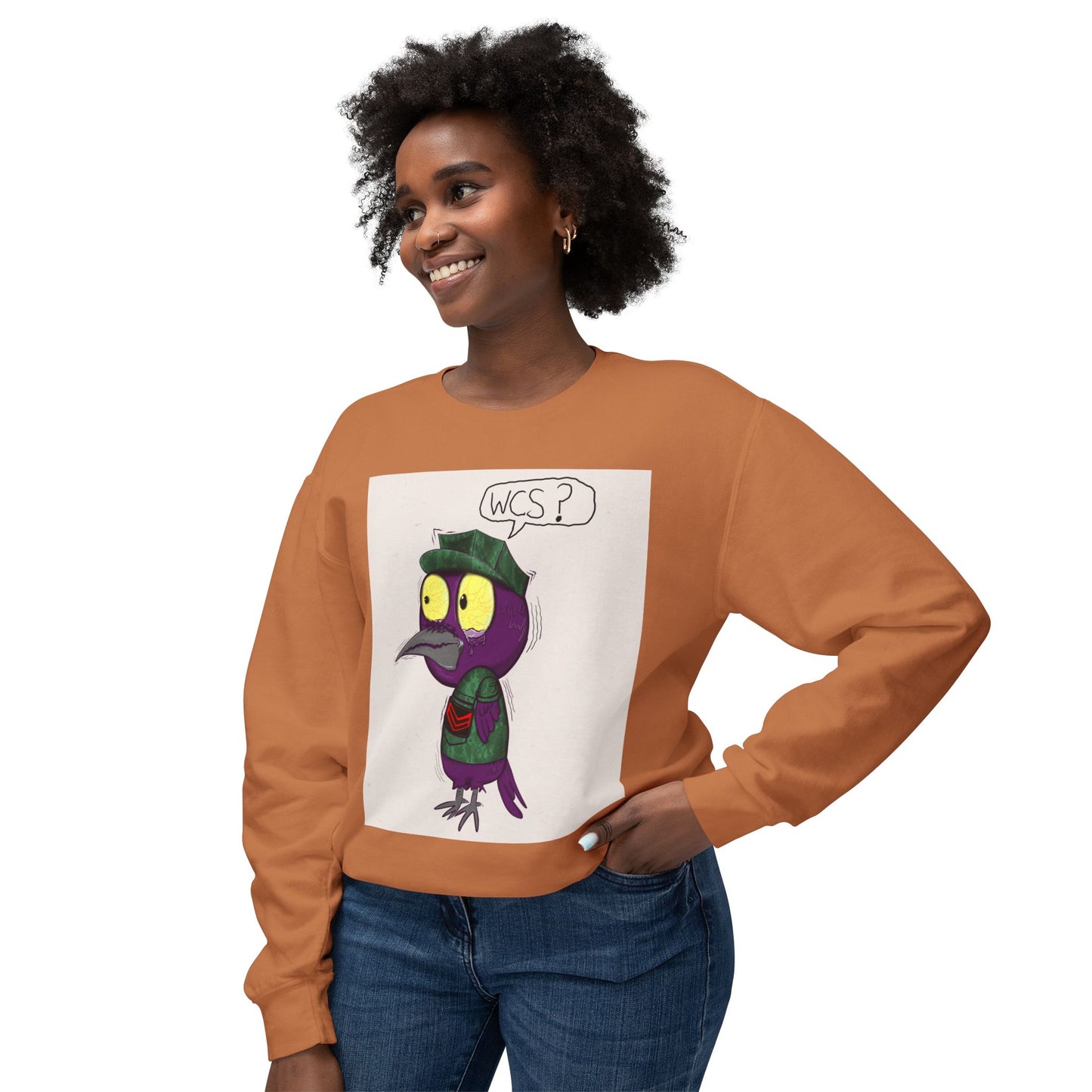 Unisex Lightweight Crewneck Sweatshirt