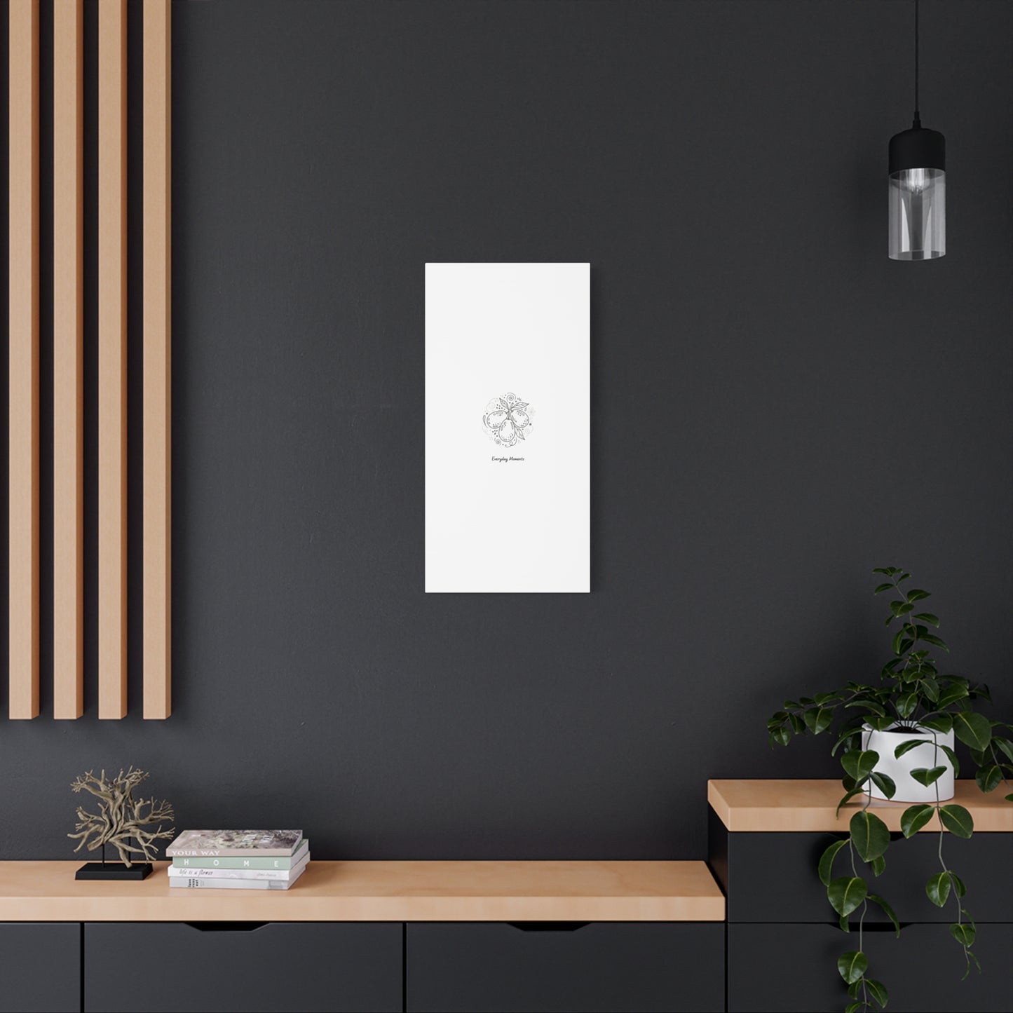 Hand-Drawn Fruit Doodle Canvas | Line Drawing Wall Art