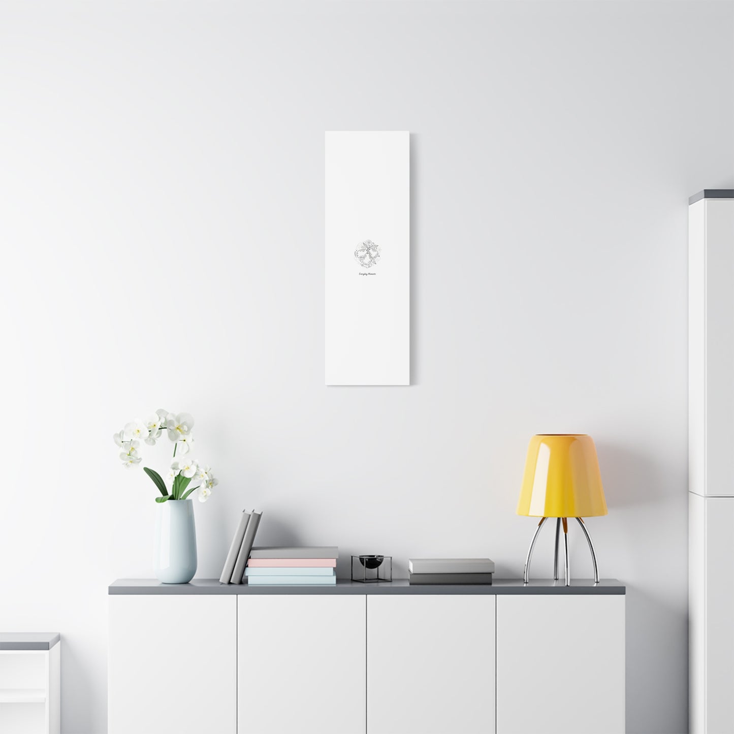 Hand-Drawn Fruit Doodle Canvas | Line Drawing Wall Art