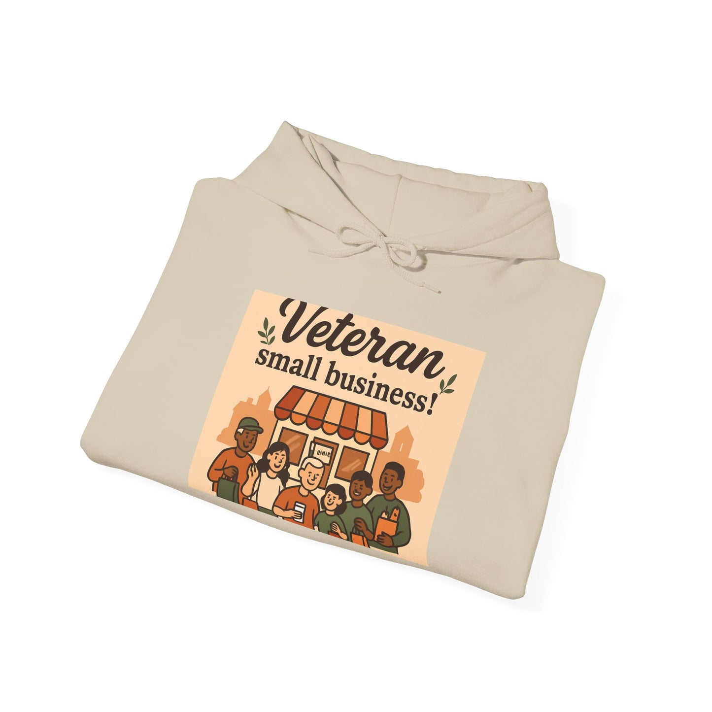 Veteran Small Business Hoodie — Support Veteran-Owned Shops