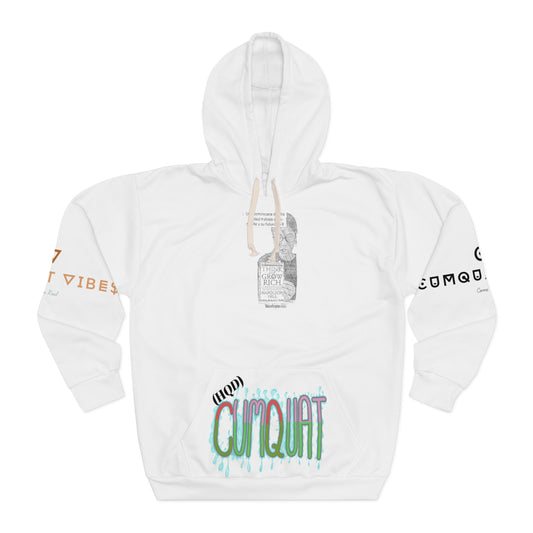 Motivational Hoodie — 'Think & Grow Rich' Curquiat Graphic Pullover