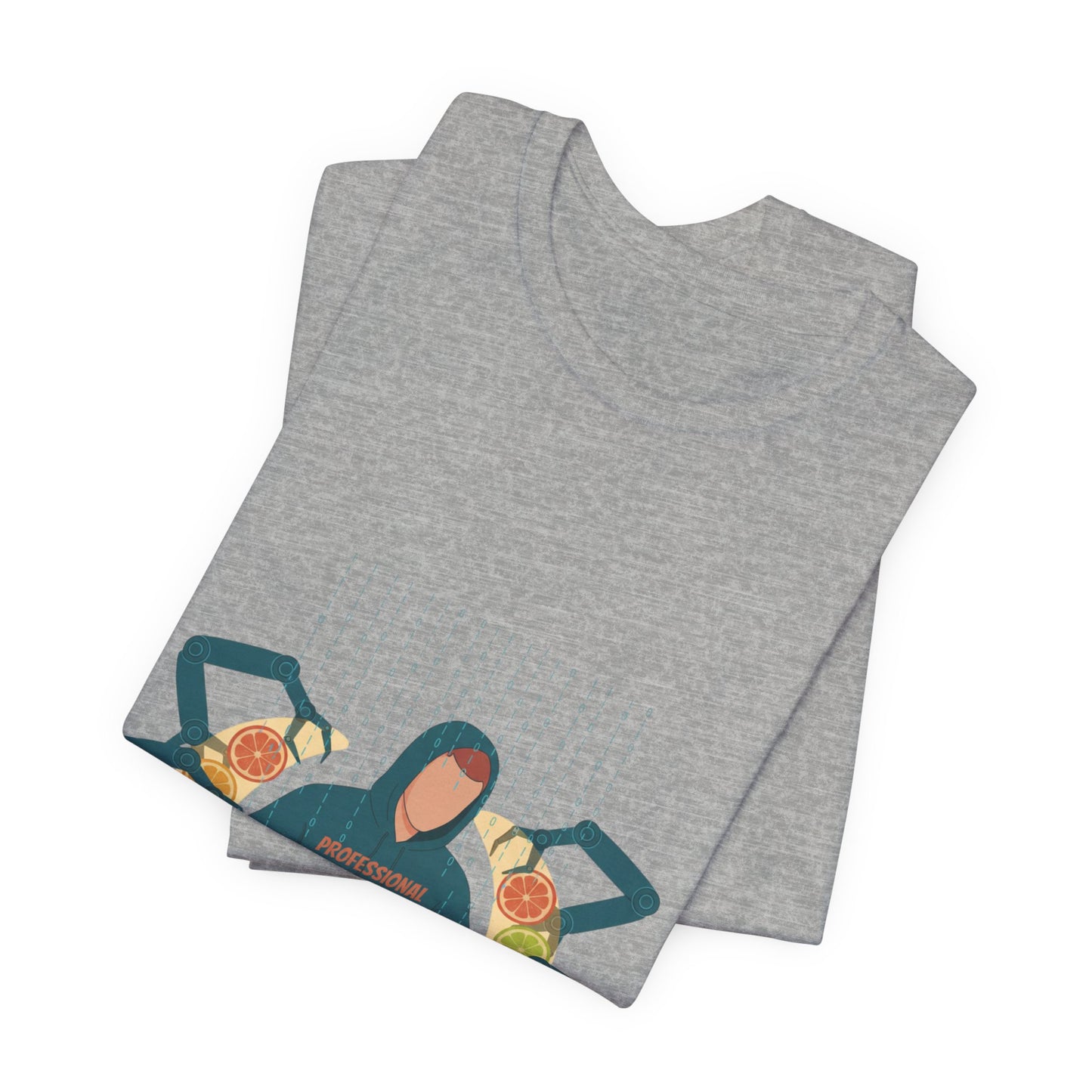 minimal woodland deer print tee | neutral nature spots