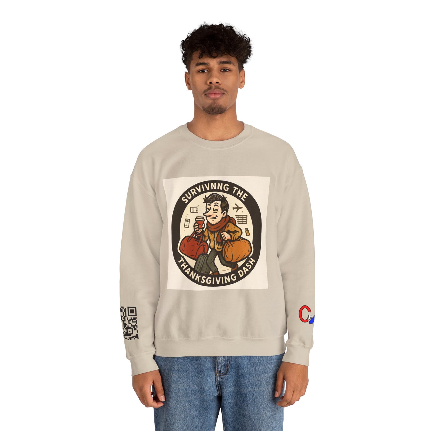 Surviving the Holidays Crewneck Sweatshirt