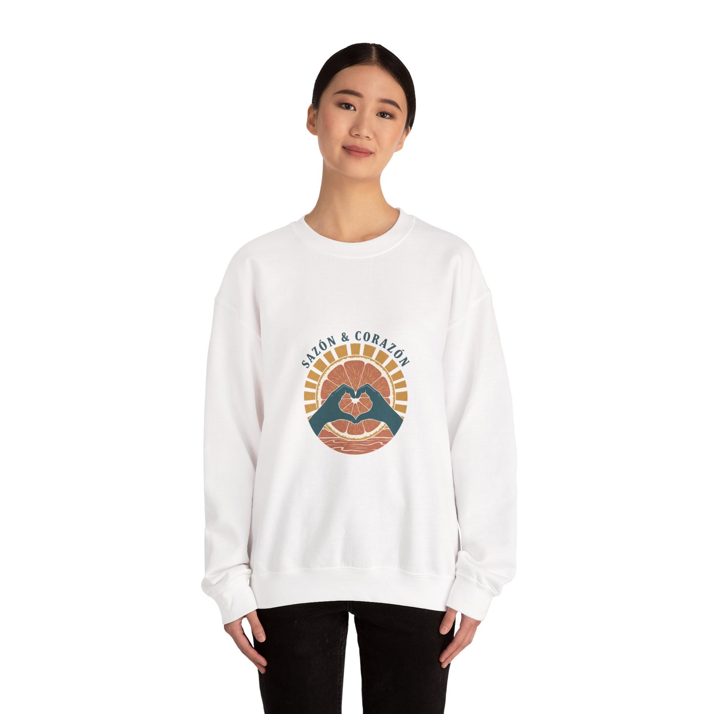 Laundry Pile Humor Crewneck Sweatshirt | lazy laundry design, washing machine meme