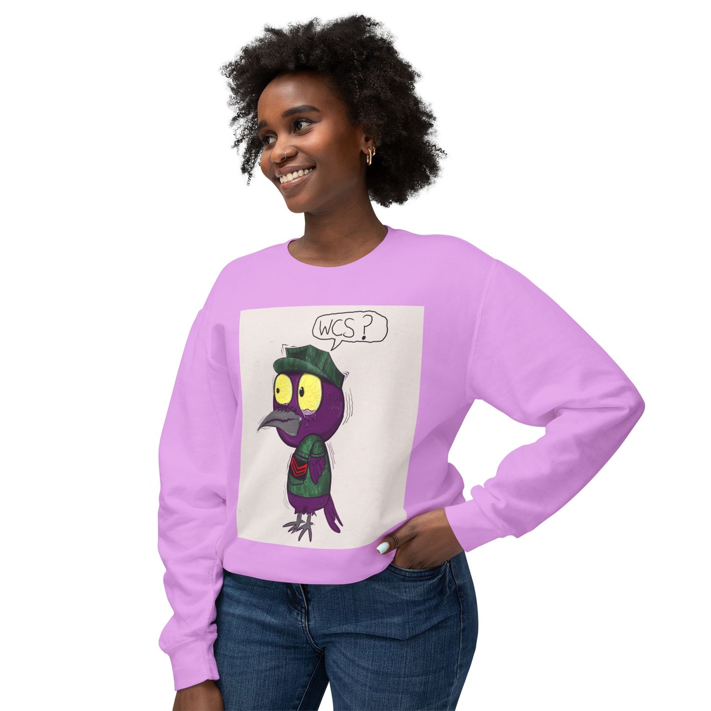 Unisex Lightweight Crewneck Sweatshirt