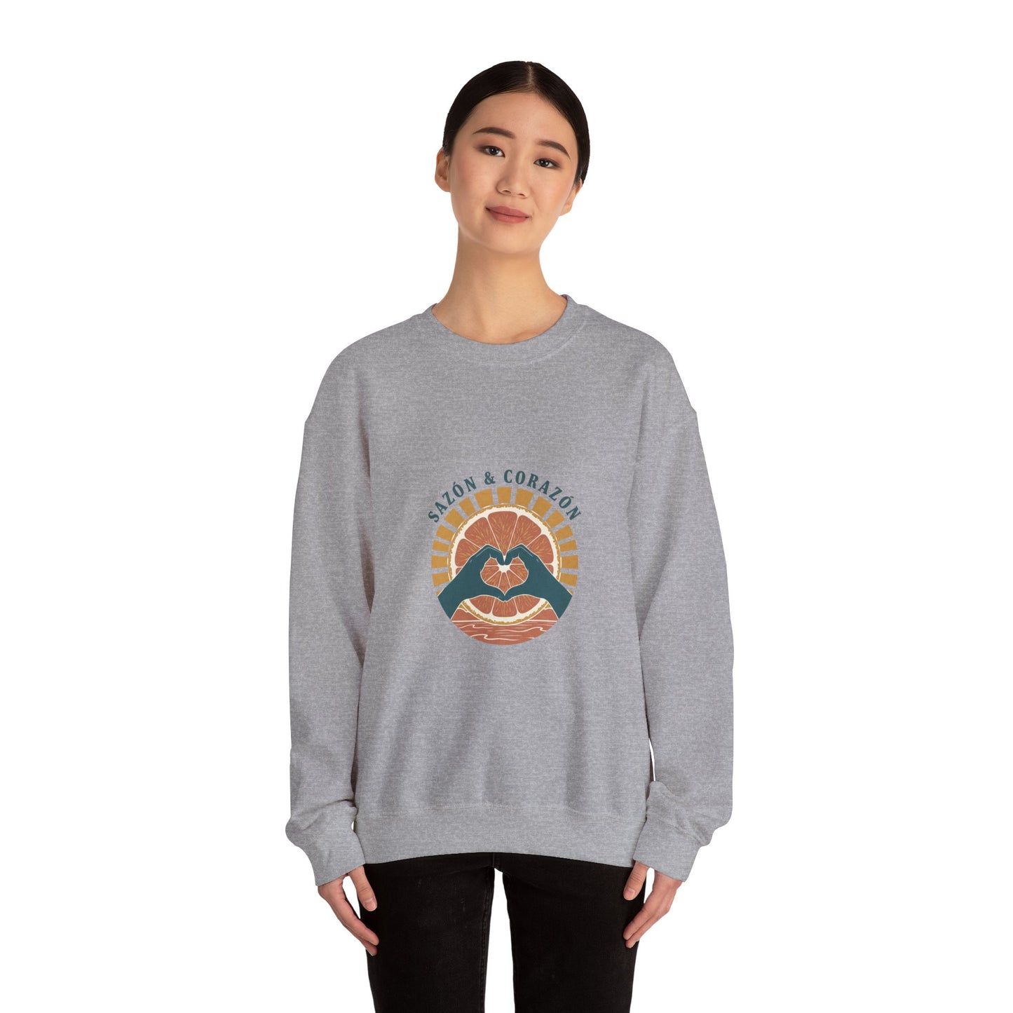Laundry Pile Humor Crewneck Sweatshirt | lazy laundry design, washing machine meme