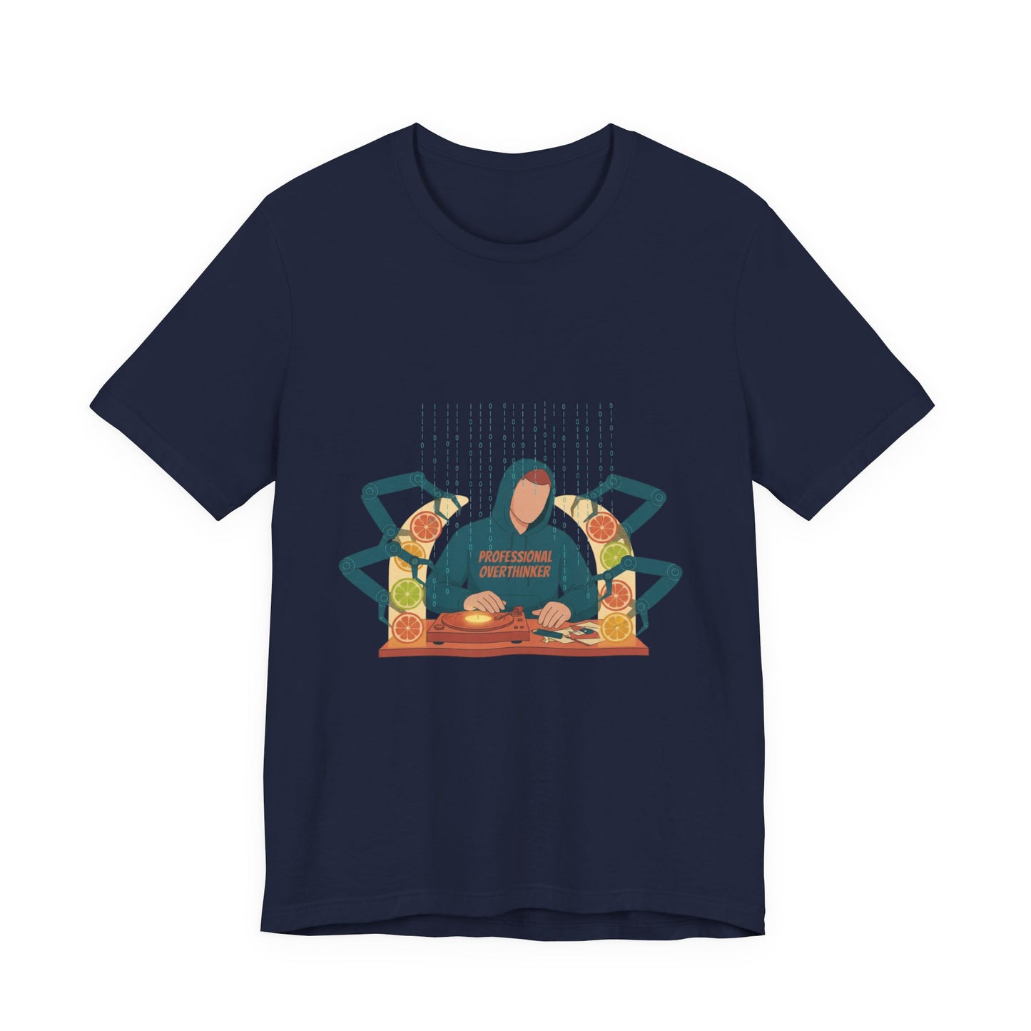minimal woodland deer print tee | neutral nature spots
