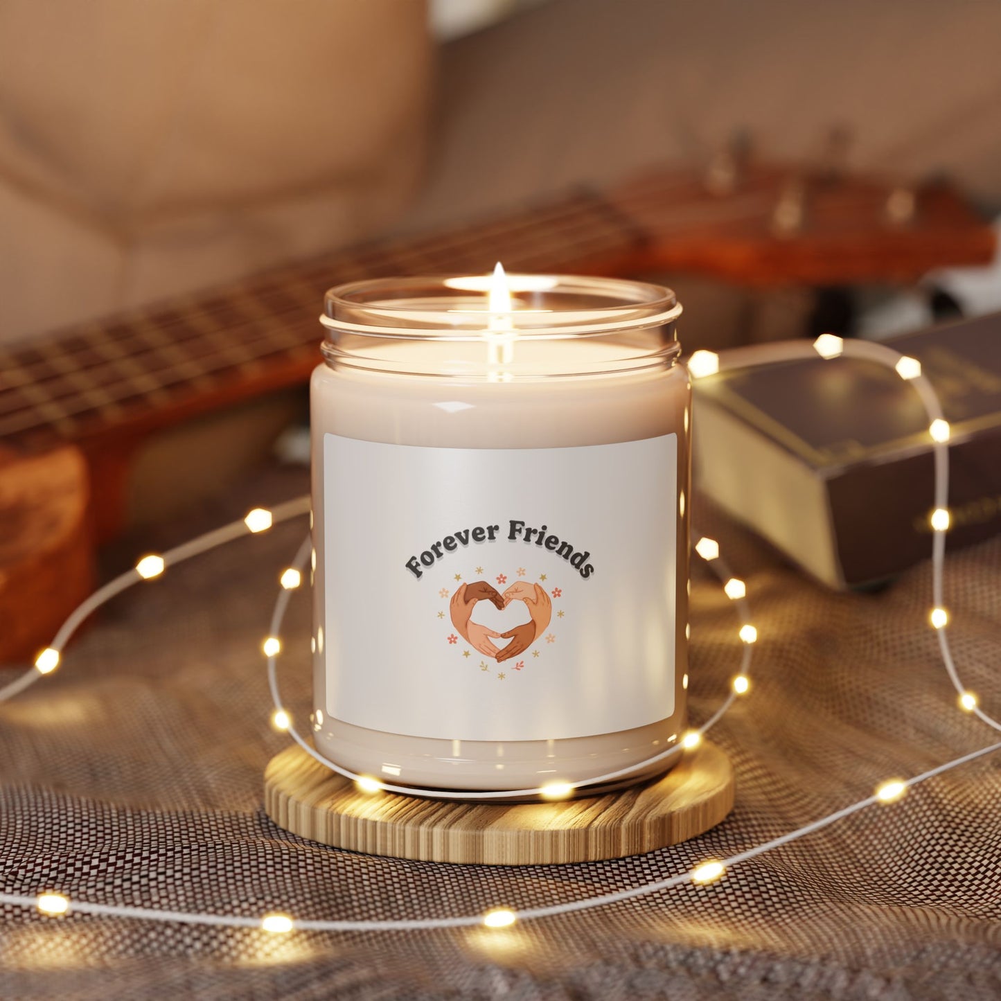 Forever Friends Soy Candle, friendship Valentine | platonic love