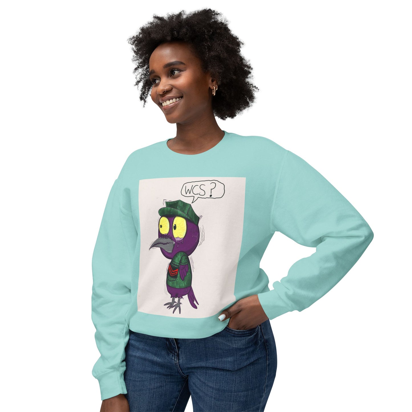 Unisex Lightweight Crewneck Sweatshirt