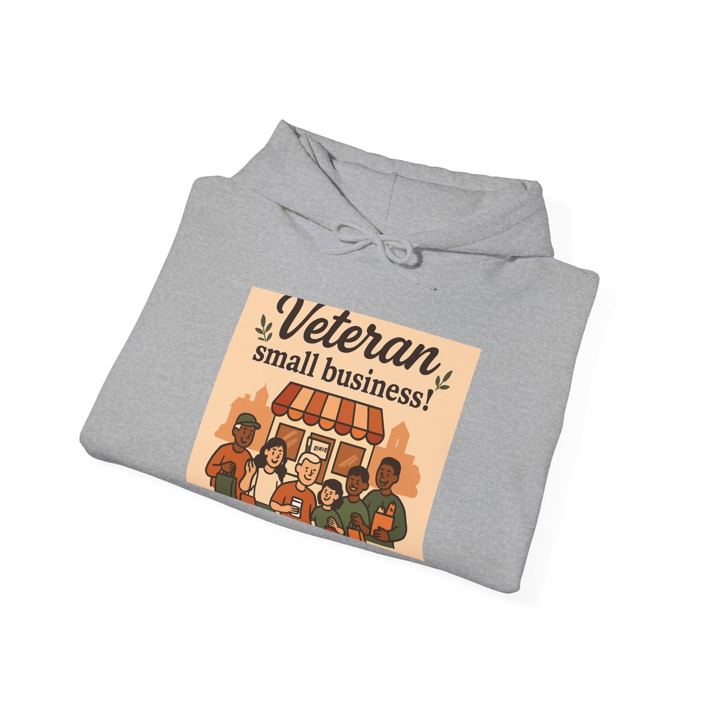 Veteran Small Business Hoodie — Support Veteran-Owned Shops