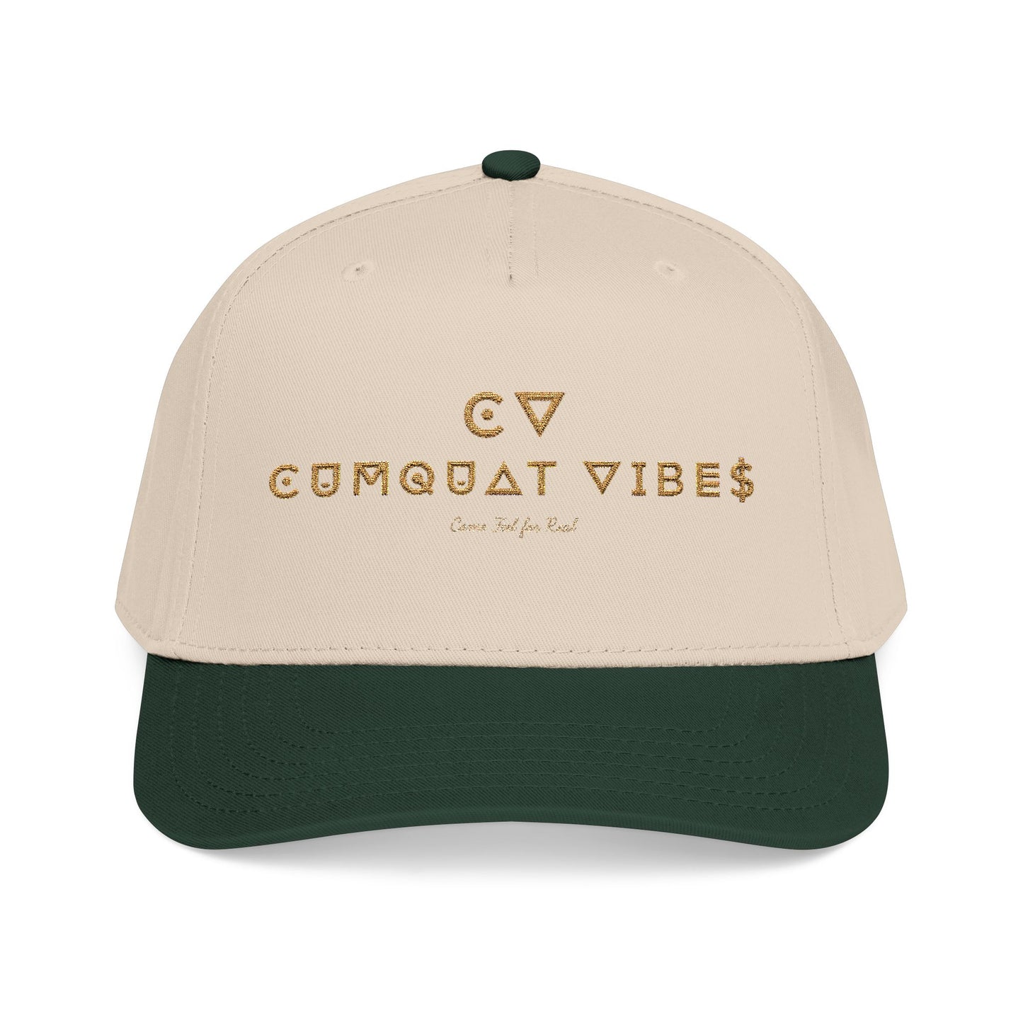 Cumquat Vibes Baseball Cap — 'Dreams Come True, Every Purchase Helps'