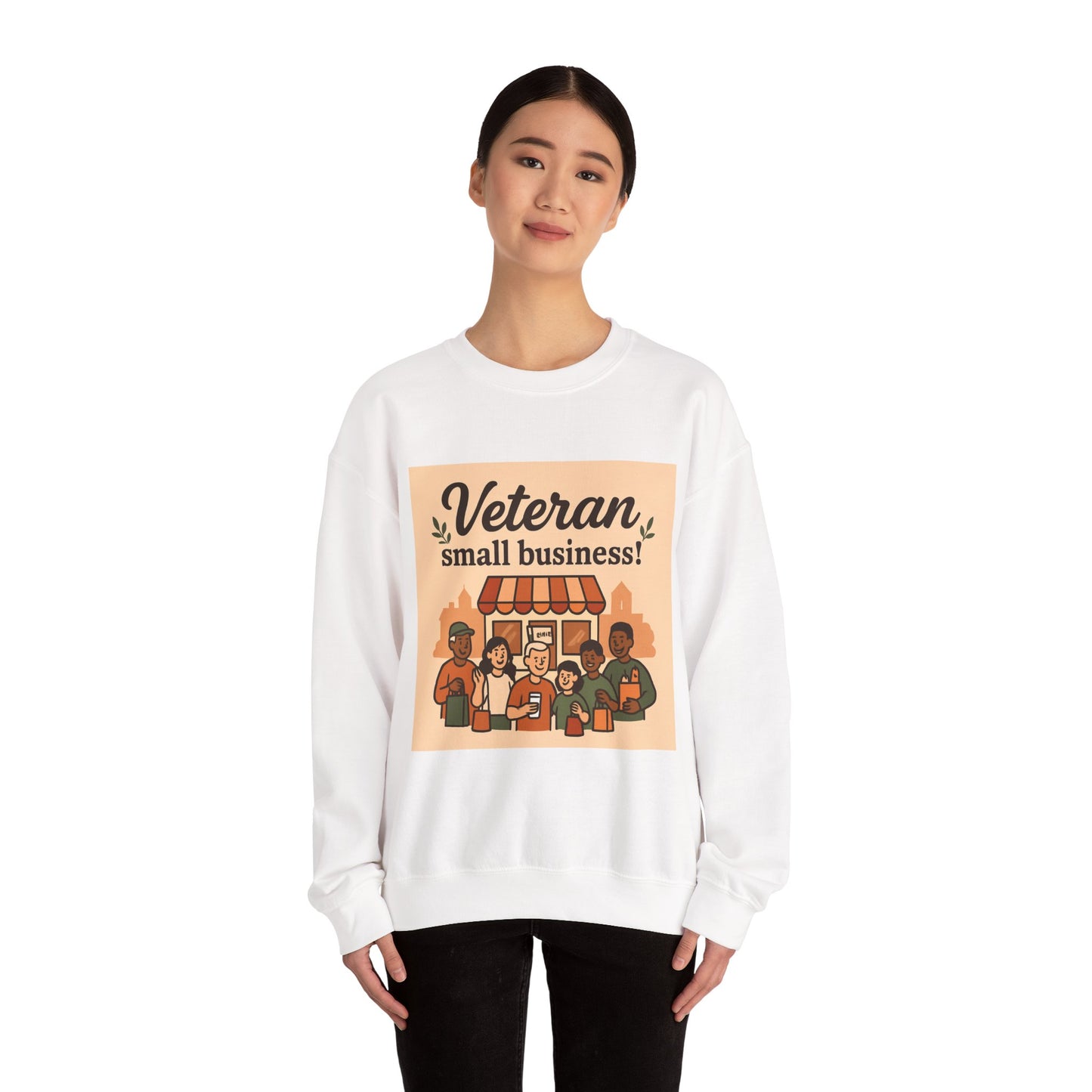 Veteran Small Business Crewneck Sweatshirt