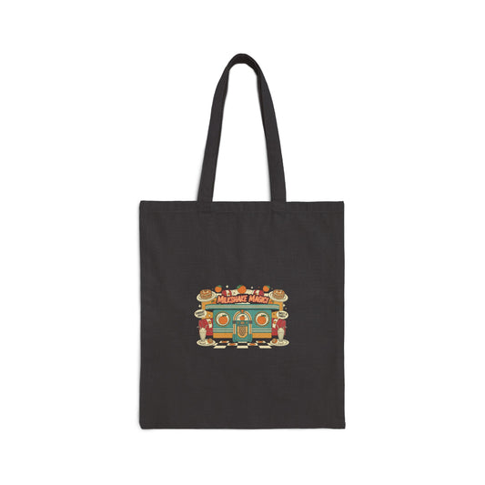 Retro Diner Bus Illustration Tote | Vintage Americana, Route-Inspired