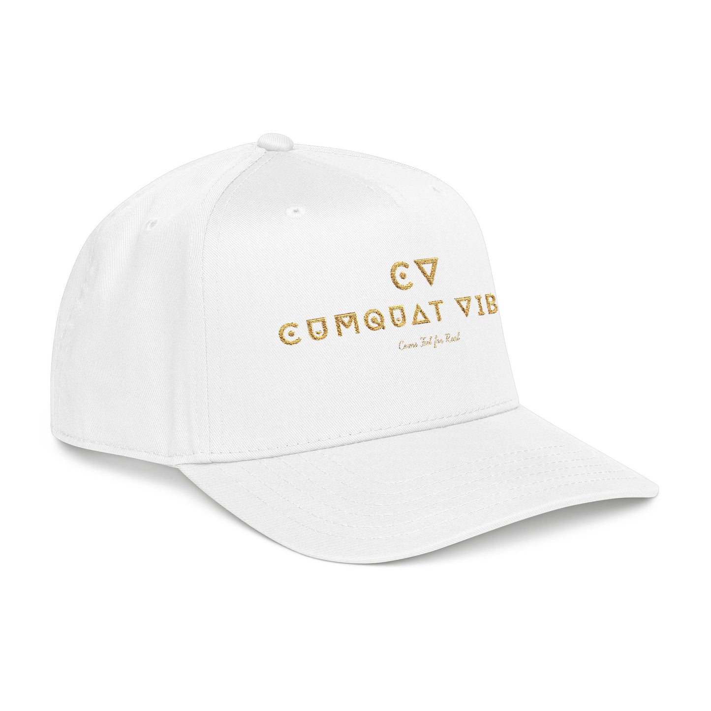 Cumquat Vibes Baseball Cap — 'Dreams Come True, Every Purchase Helps'