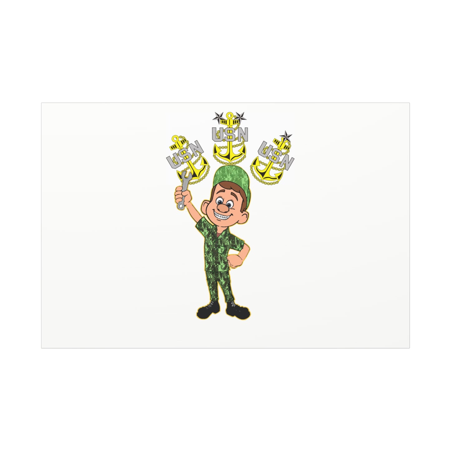 Matte Canvas, Stretched, 1.25"