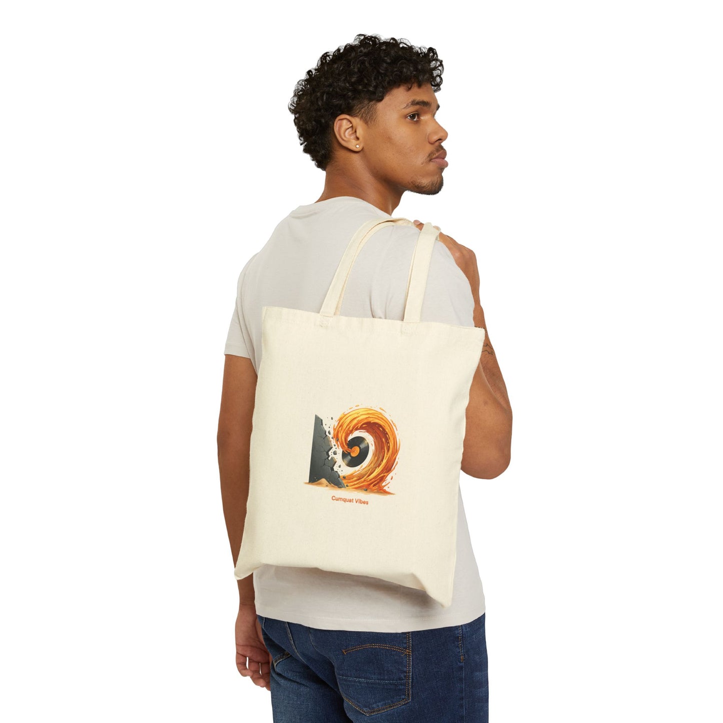 Scoreboard Style Humor Tote | Digital Scoreline, Dot-Matrix Typography