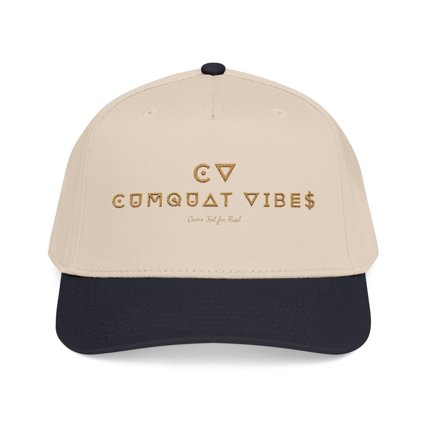 Cumquat Vibes Baseball Cap — 'Dreams Come True, Every Purchase Helps'