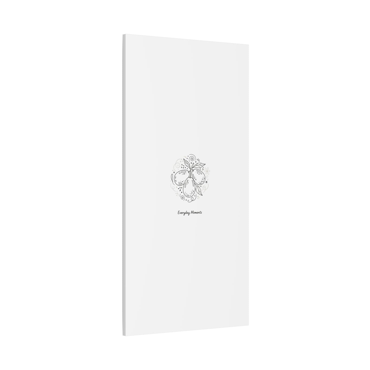 Hand-Drawn Fruit Doodle Canvas | Line Drawing Wall Art