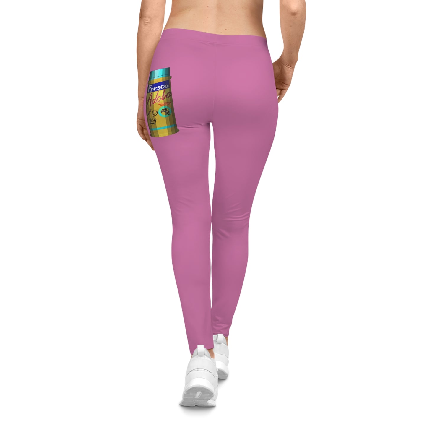 Cute Cumquat Print Leggings — Adobe Fresco Inspired All-Over-Print Women's Leggings