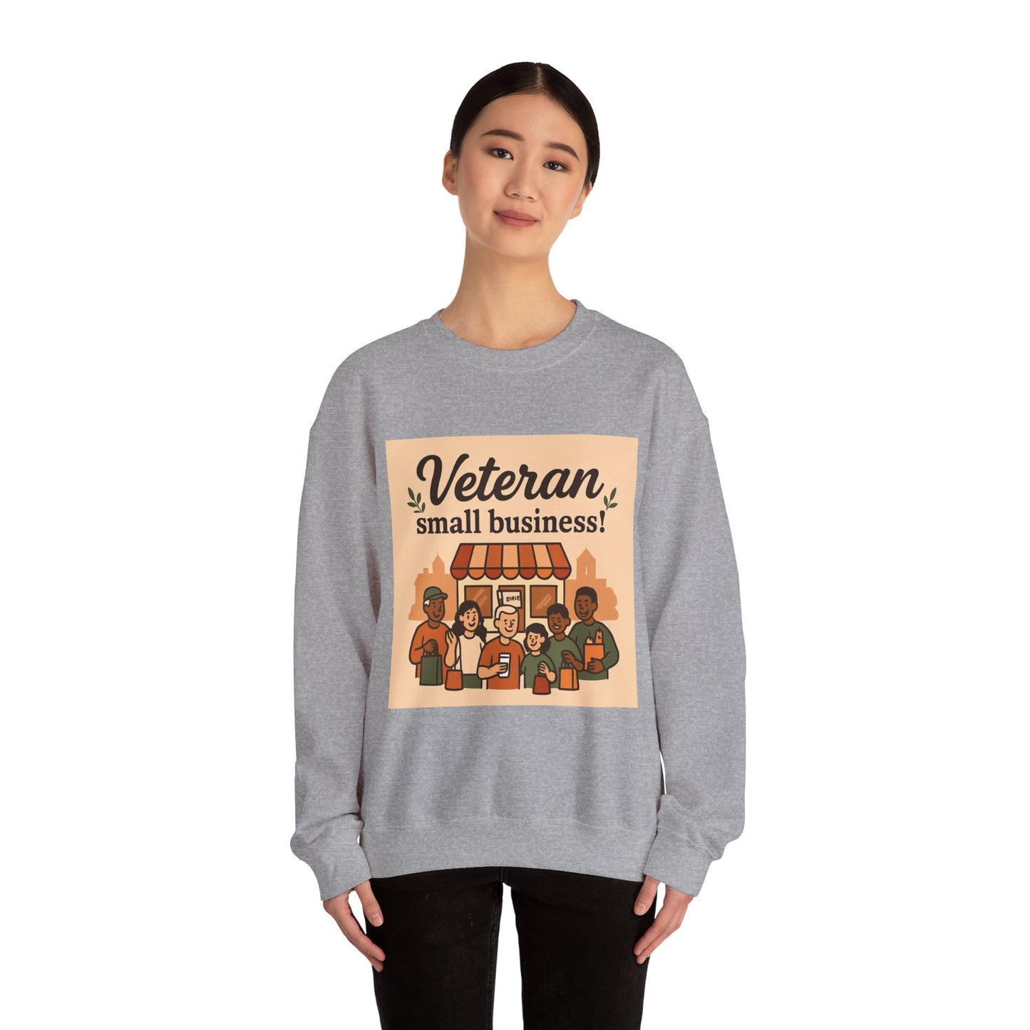 Veteran Small Business Crewneck Sweatshirt