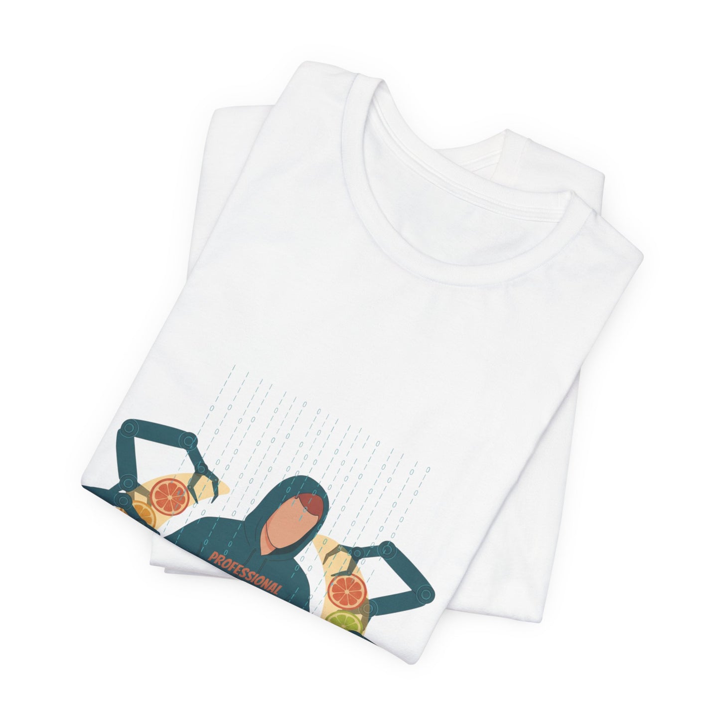 minimal woodland deer print tee | neutral nature spots