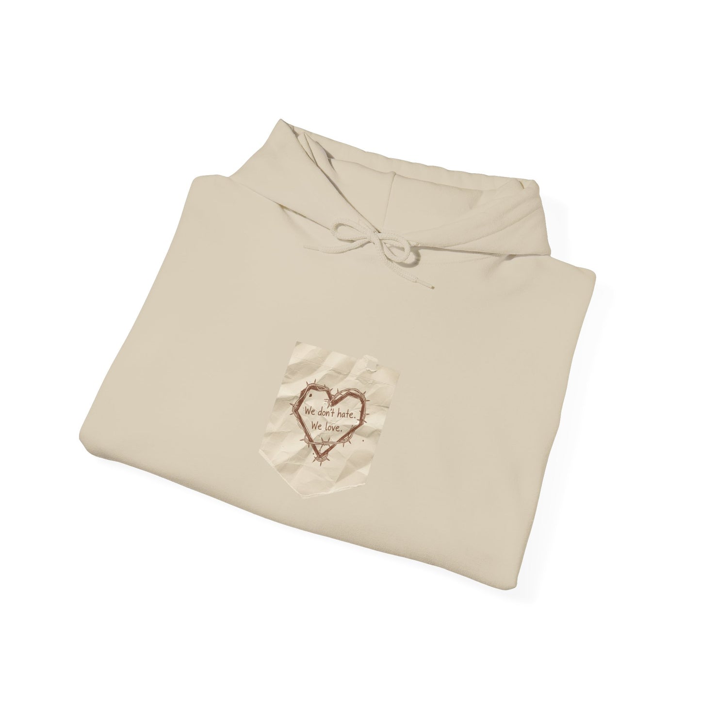 doodle heart marker scribble Hoodie | handwritten marker aesthetic