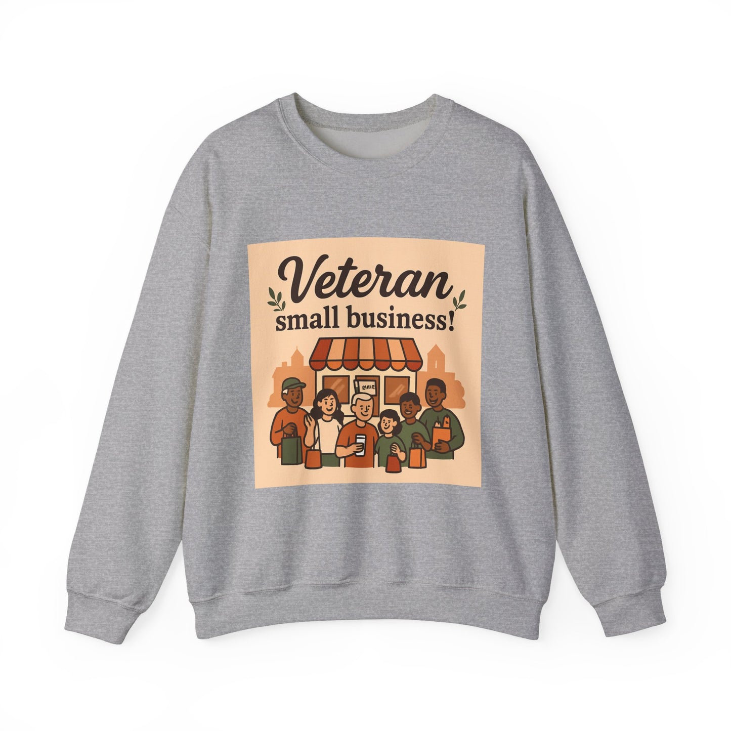 Veteran Small Business Crewneck Sweatshirt