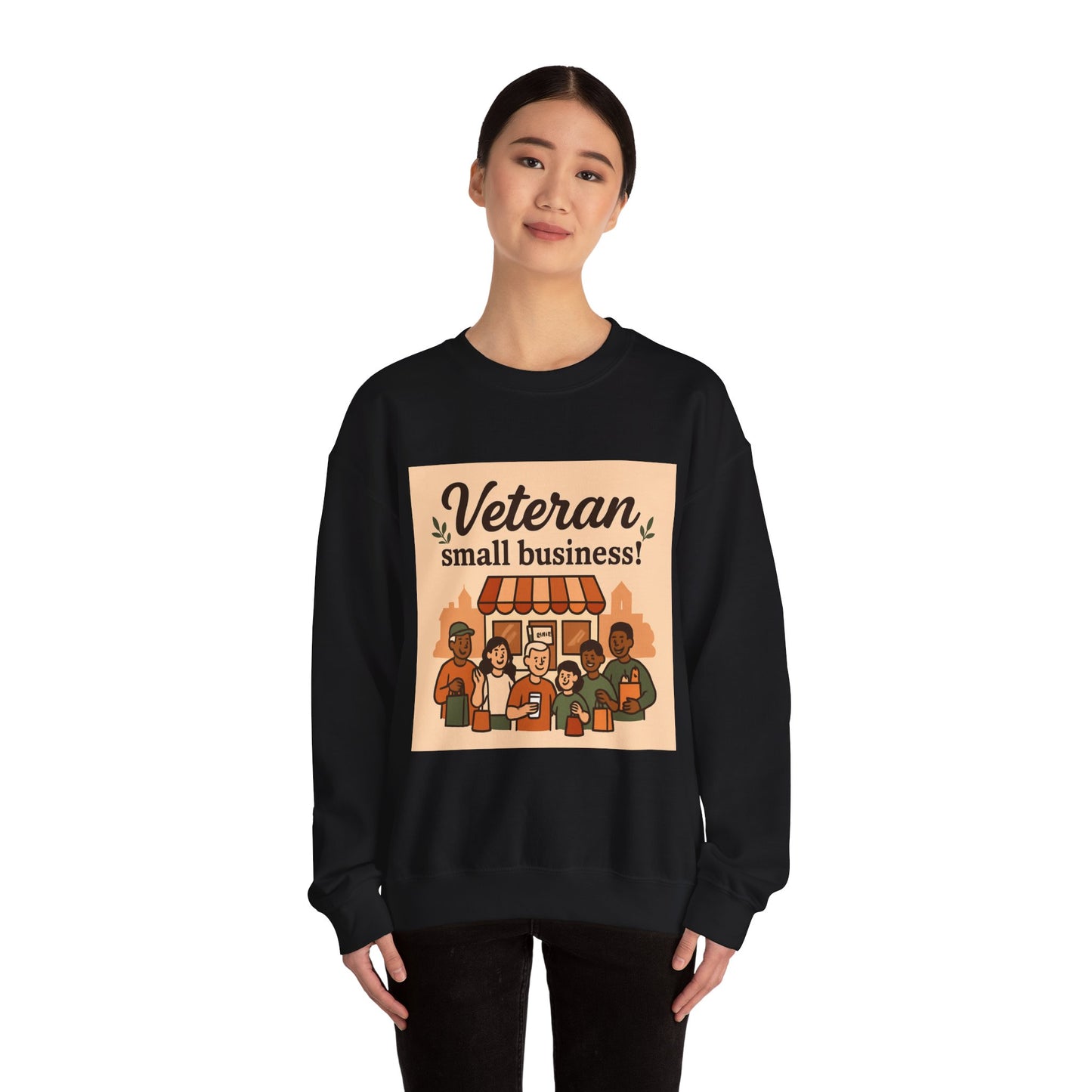 Veteran Small Business Crewneck Sweatshirt