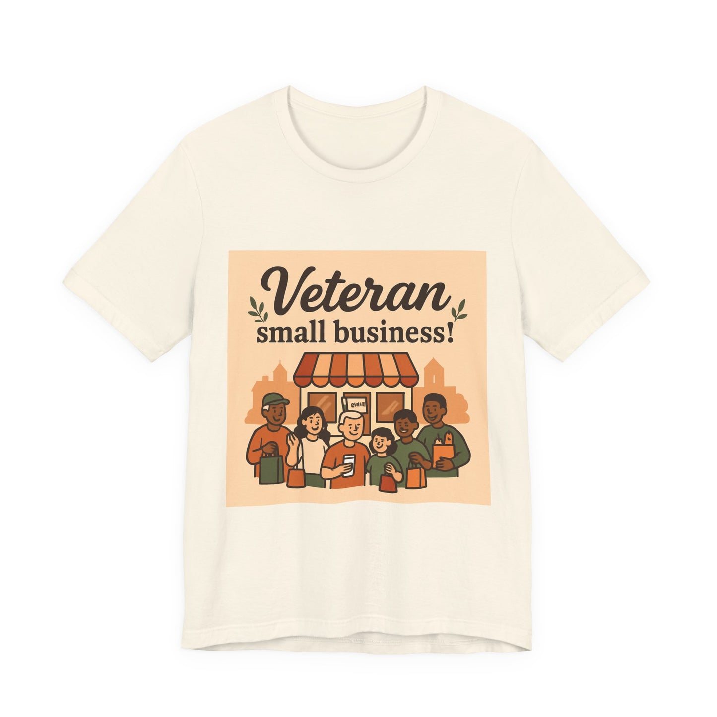 Veteran Small Business Tee — Support Veteran-Owned Shops