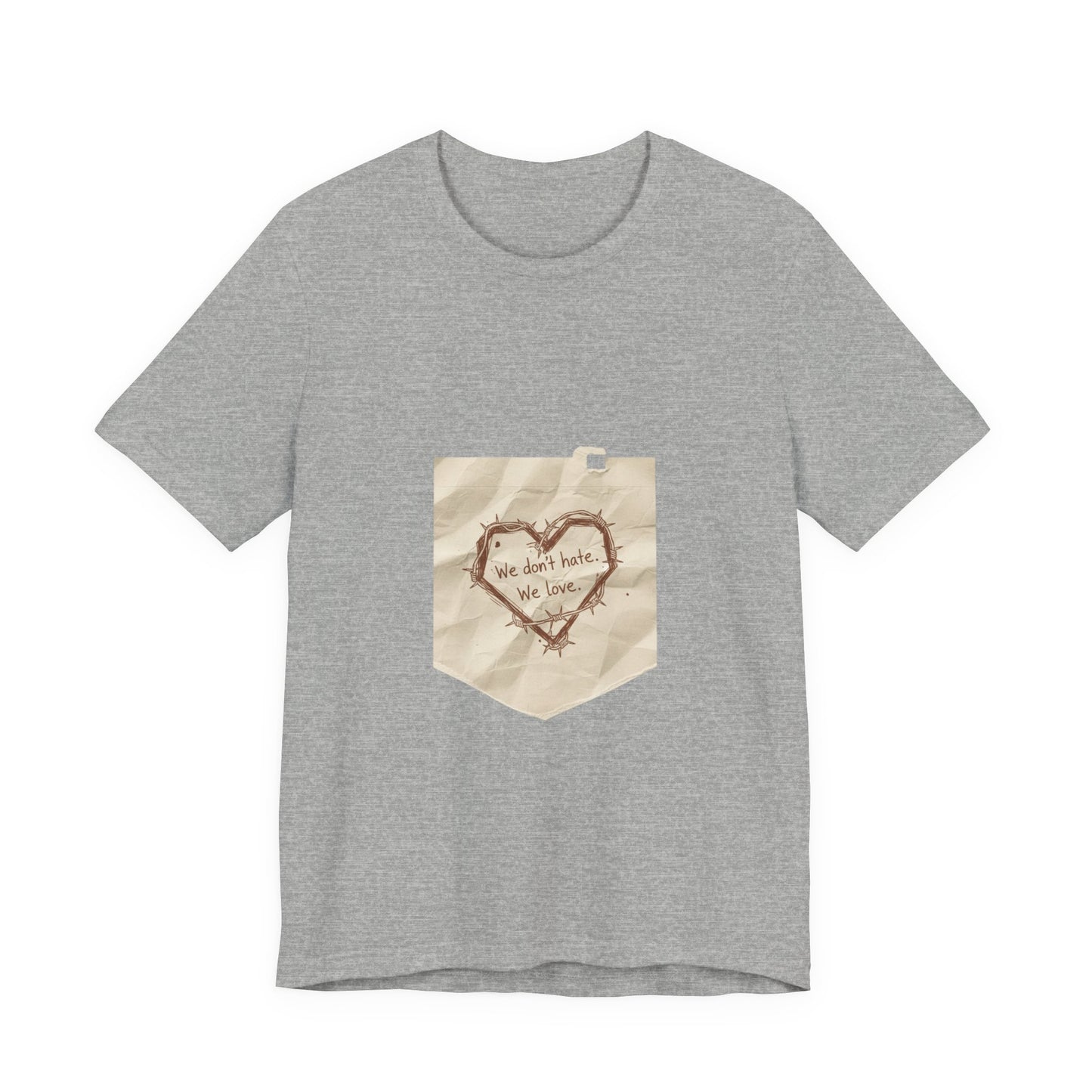 doodle heart marker scribble tee | handwritten font art, messy text graphic