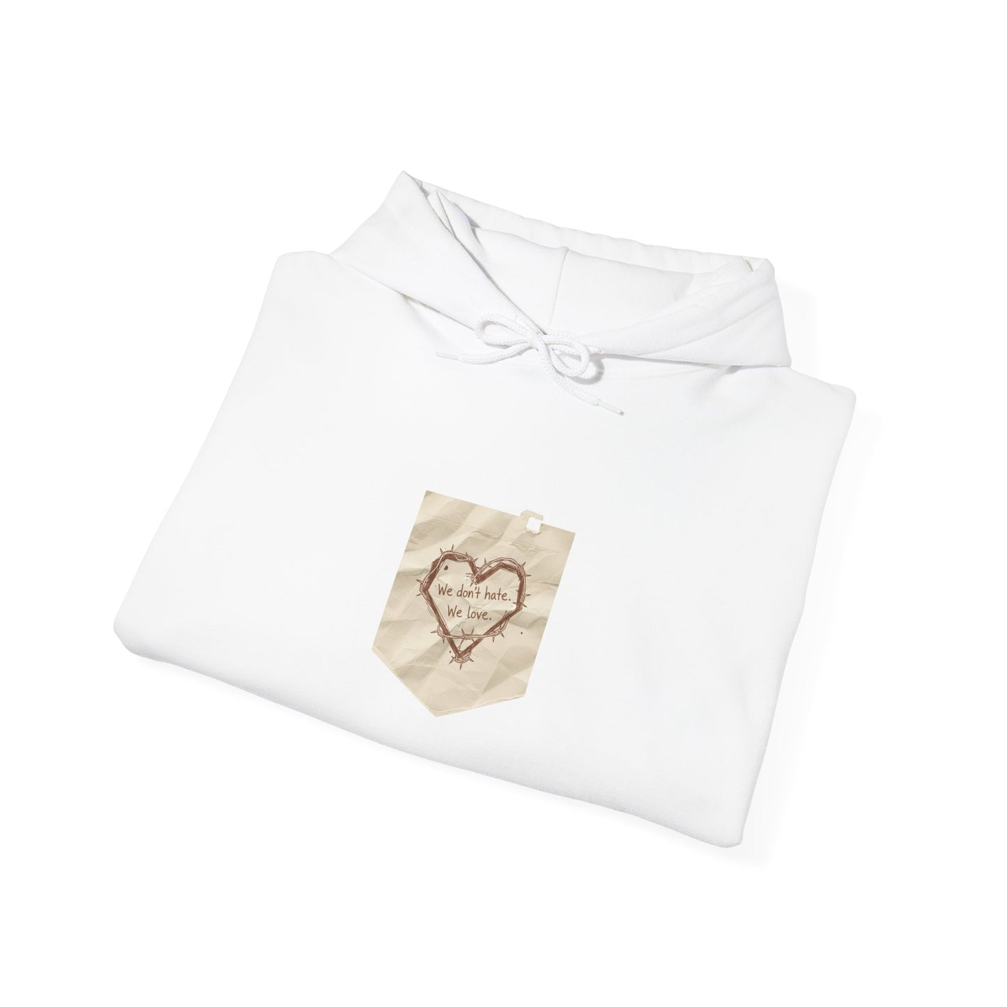doodle heart marker scribble Hoodie | handwritten marker aesthetic