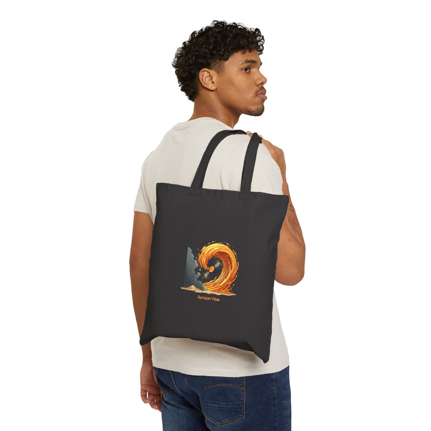 Scoreboard Style Humor Tote | Digital Scoreline, Dot-Matrix Typography