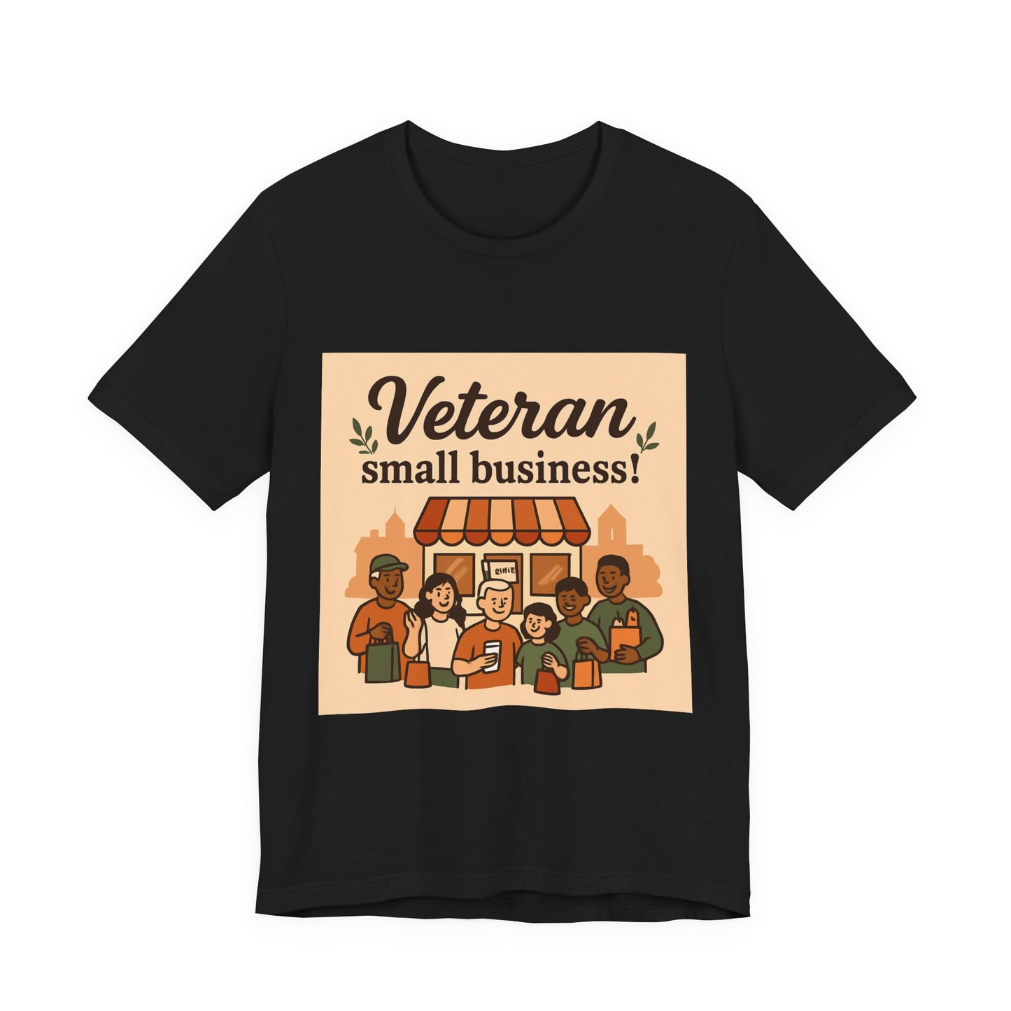 Veteran Small Business Tee — Support Veteran-Owned Shops