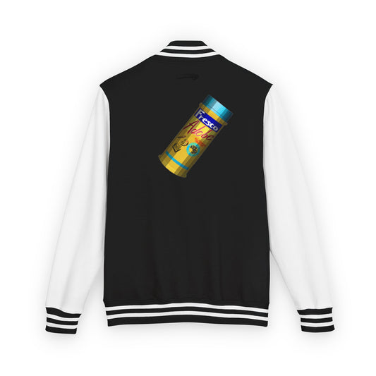 Letterman Jacket — Retro Fresco Cola Can Graphic