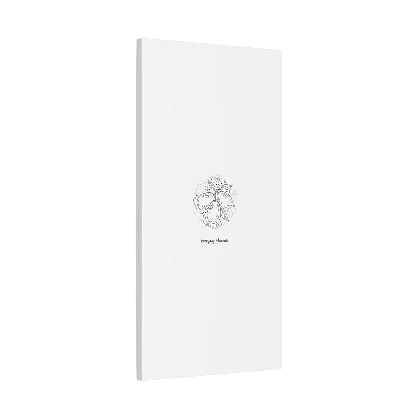 Hand-Drawn Fruit Doodle Canvas | Line Drawing Wall Art