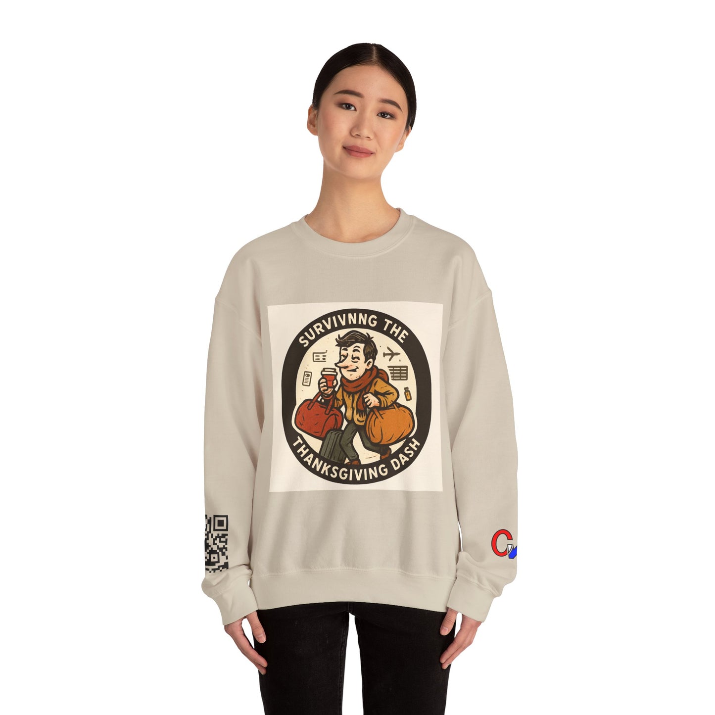 Surviving the Holidays Crewneck Sweatshirt