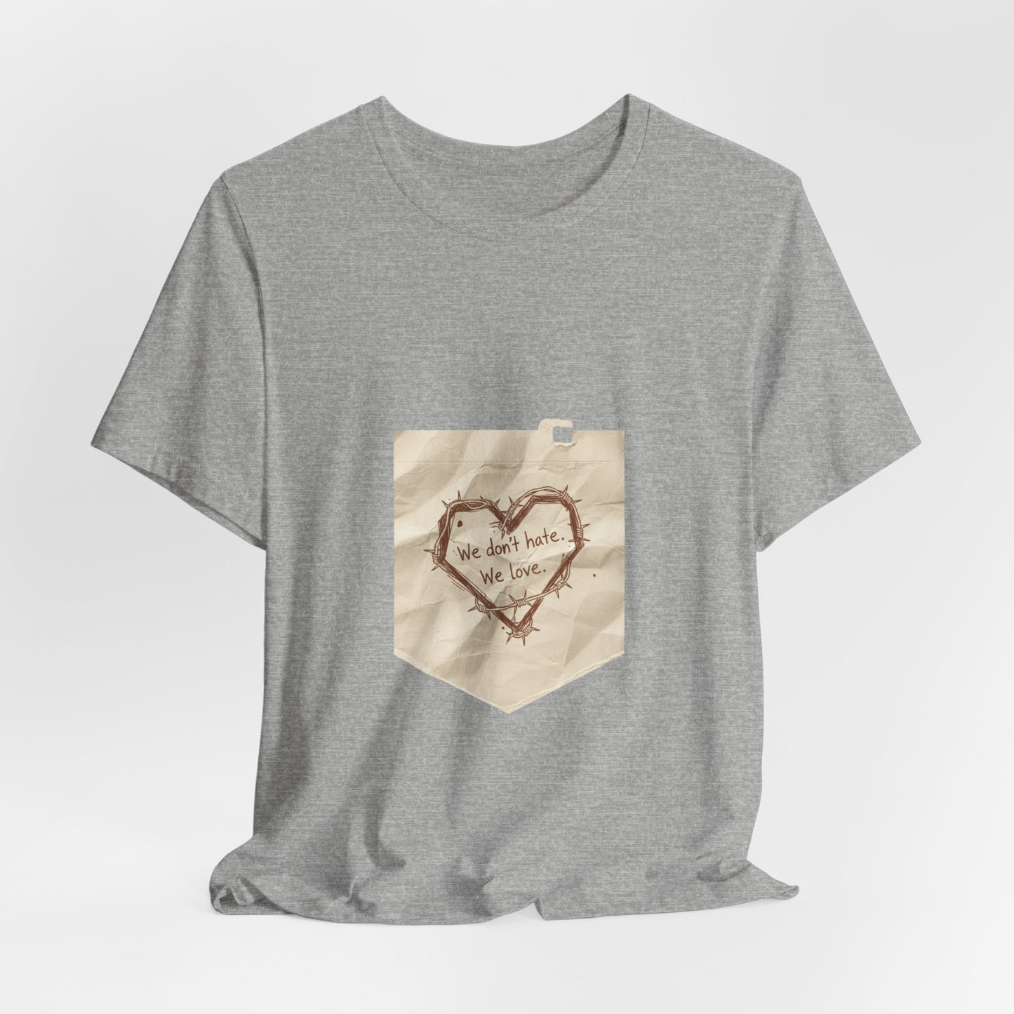 doodle heart marker scribble tee | handwritten font art, messy text graphic