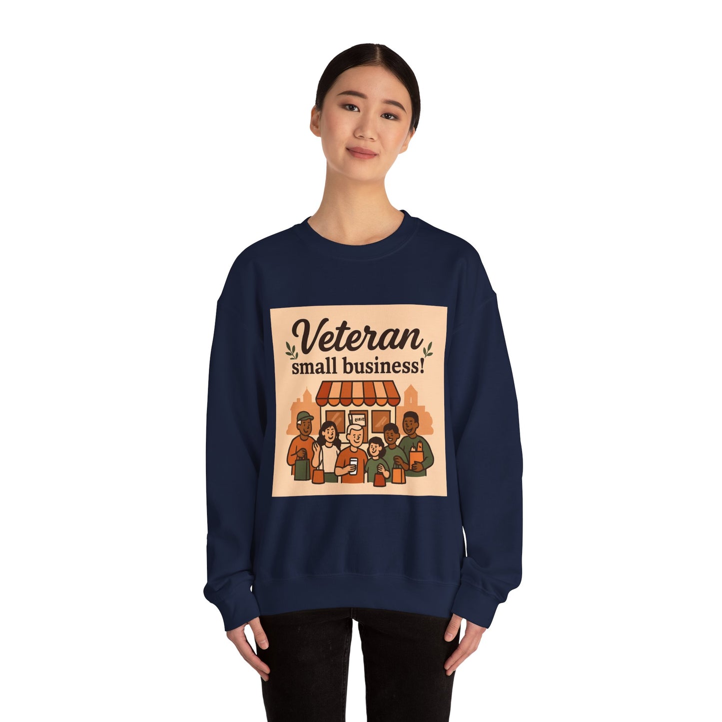 Veteran Small Business Crewneck Sweatshirt