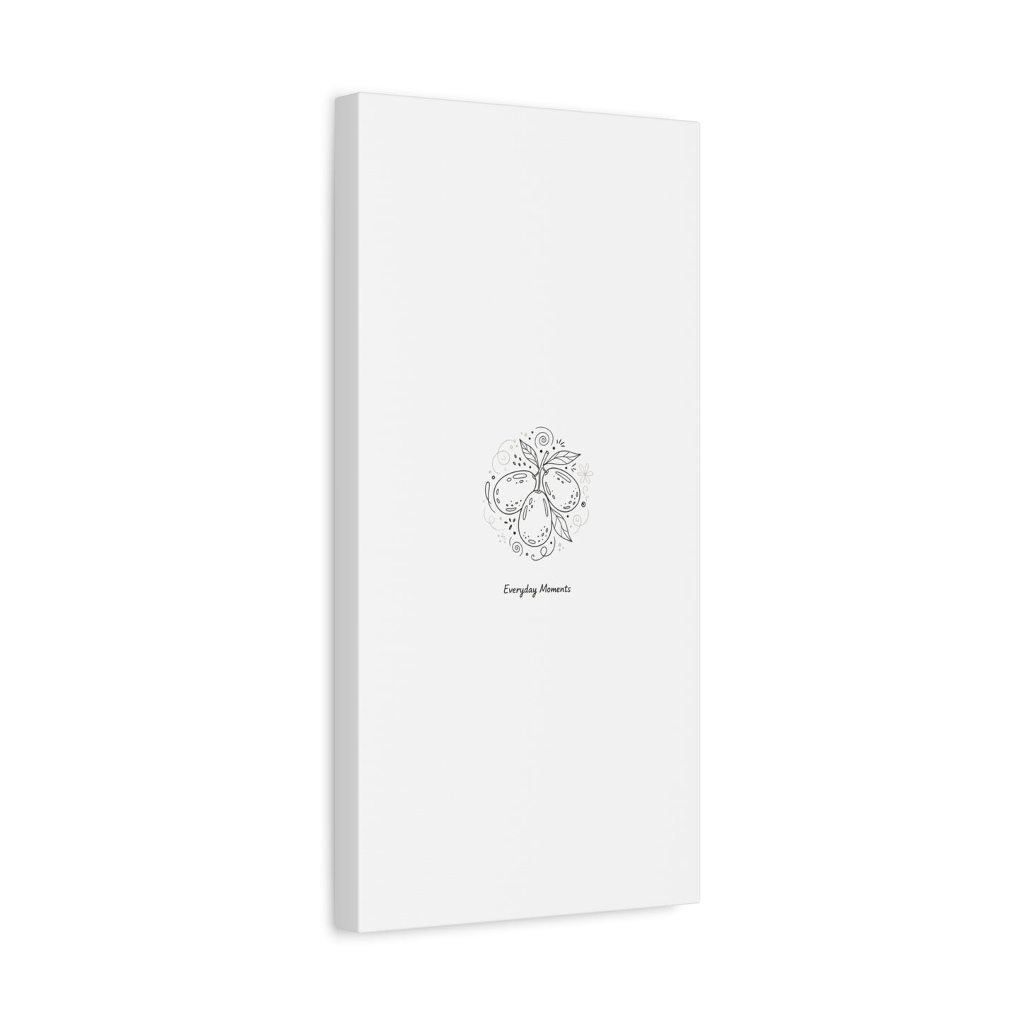 Hand-Drawn Fruit Doodle Canvas | Line Drawing Wall Art