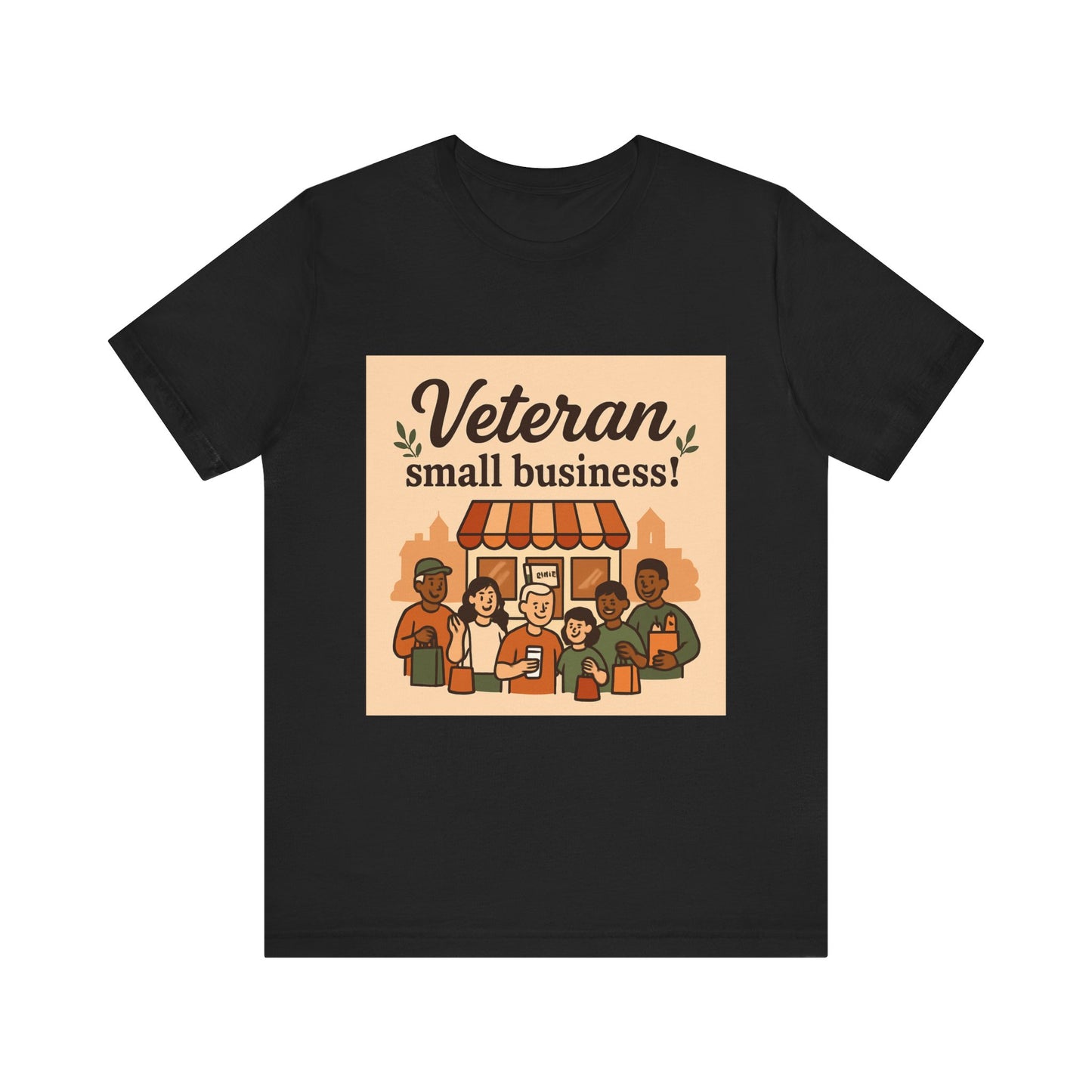 Veteran Small Business Tee — Support Veteran-Owned Shops